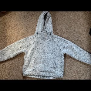 PINK sherpa hoodie